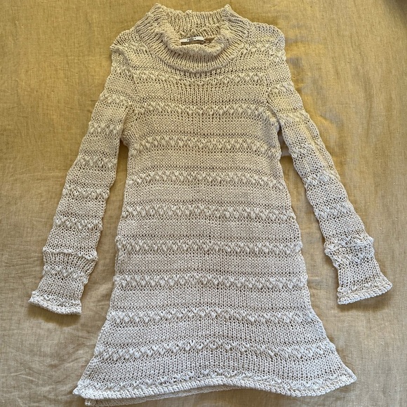 Ro&De - Anthropologie NWOT Ivory Paxton Sweater Tunic - Picture 4 of 13